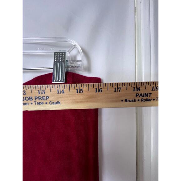 Cruz Natori Women's M/L Red 2 Piece Lounge Sleep Set Sweater Cropped Pants - Picture 9 of 12